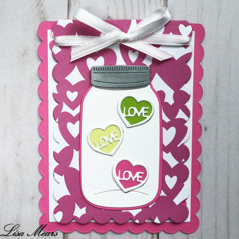 Valentines Day Jar Card