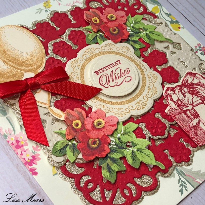 Anna Griffin Red Birthday Card Square 2019-04