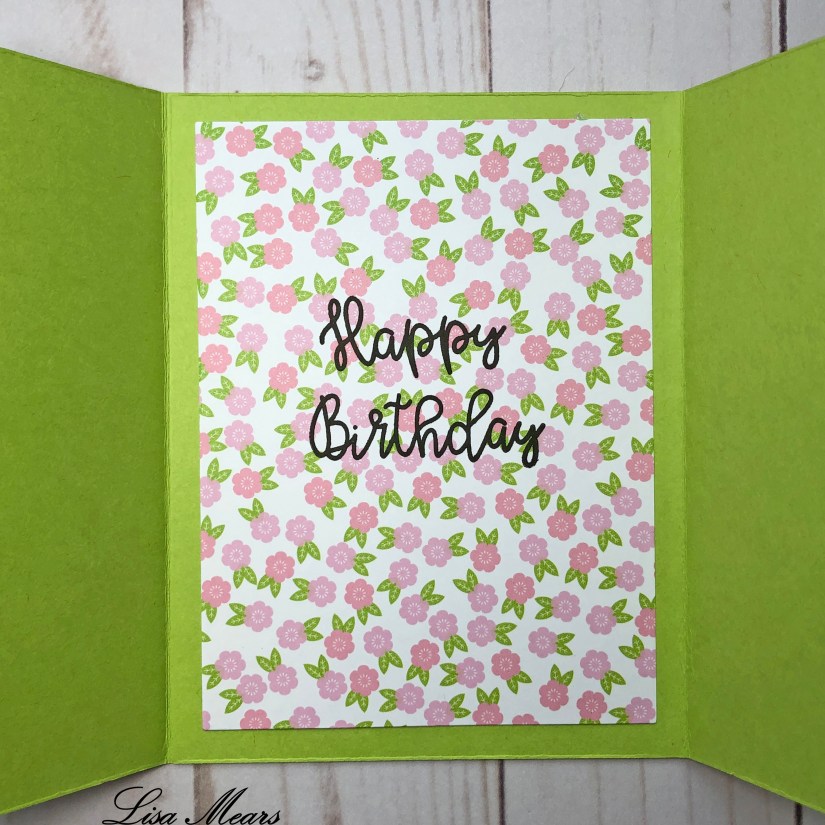 The Stamps of Life Wreath Gatefold Card