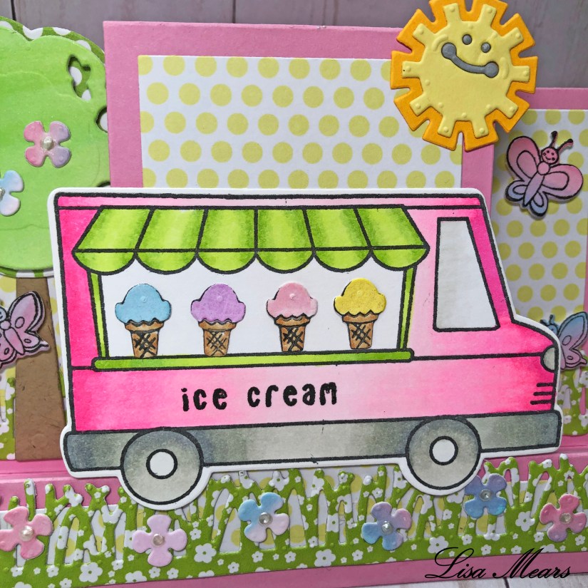Ice Cream Truck Card