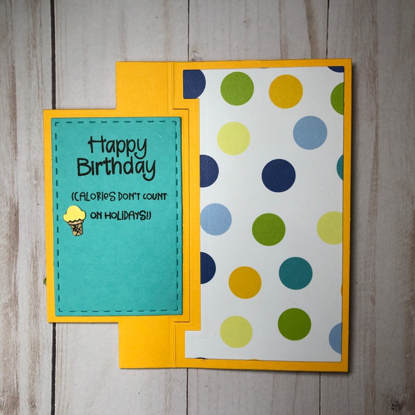 Ice Cream Challenge Elf Card