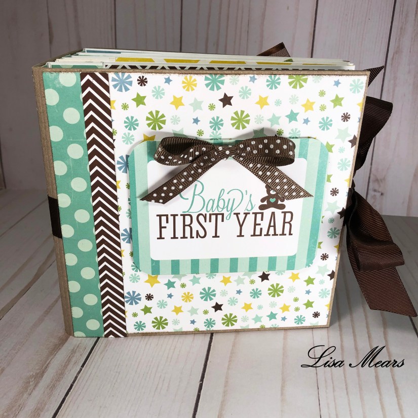 Mini Album - Baby's First Year - Bundle of Joy Collection by Echo Park Paper Co