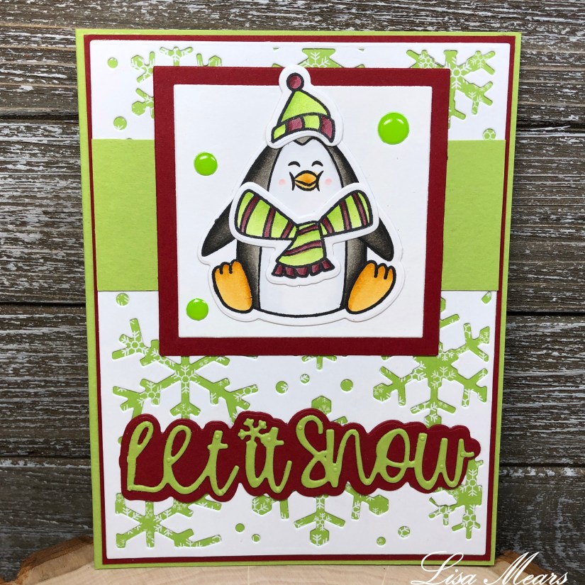 novcardkit_PenguiThe Stamps of Life November Card Kit and Penguins2Stampns_snow_1