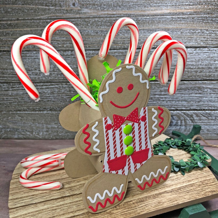 Gingerbread Man Handmade Treat Box - The Stamps of Life