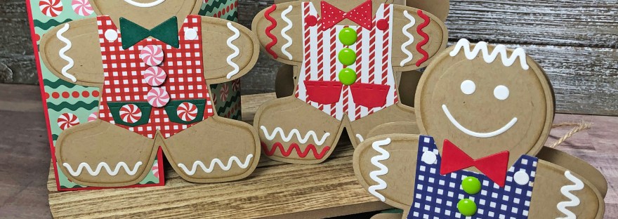 Gingerbread Man Handmade Cards - The Stamps of Life