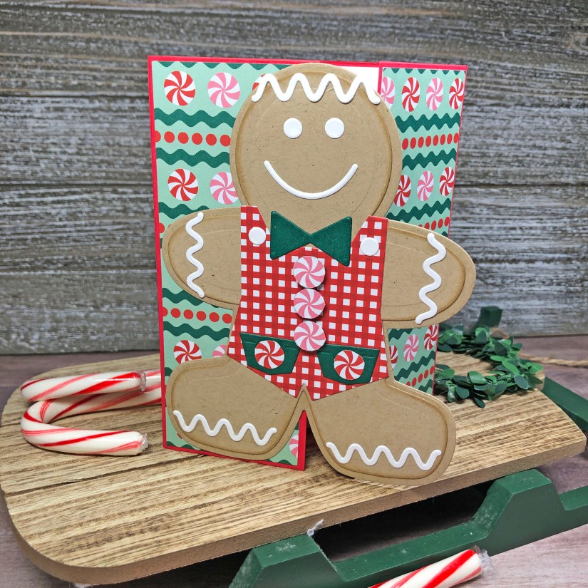 Gingerbread Man Handmade Cards - The Stamps of Life