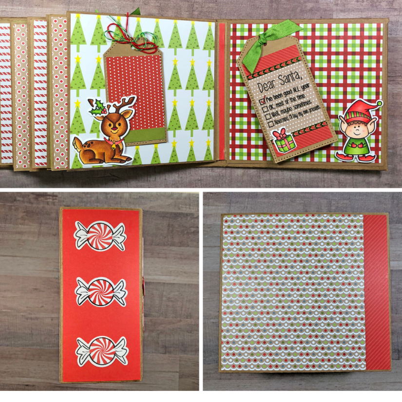 Christmas Mini Album - The Stamps of Life