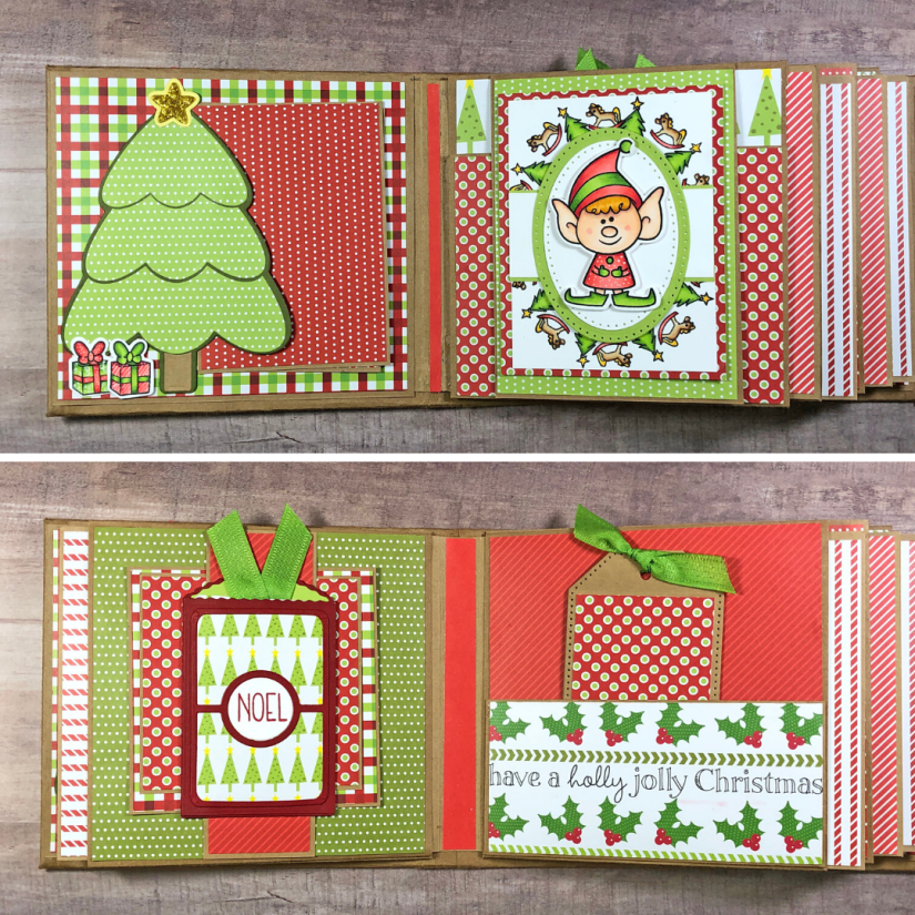 Christmas Mini Album - The Stamps of Life