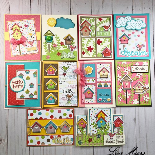 The Stamps of Life January 2020 Card Kit - 10 Cards 1 Kit