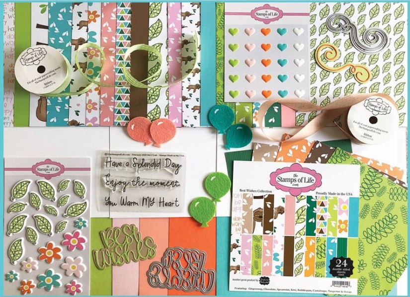The Stamps of Life February Card Kit
