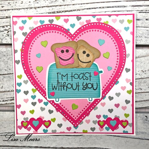 Valentine's Day Card using Toast2Stamp from The Stamps of Life