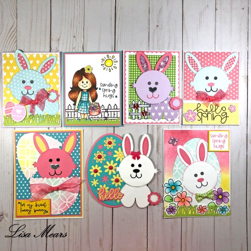 The Stamps of Life Sunshine Spring Kit - 7 Cards 1 Kit