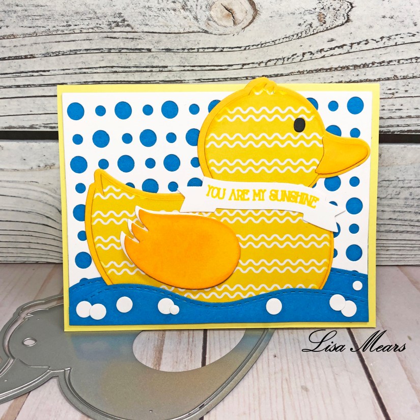 Duck Handmade Card The Stamps of Life