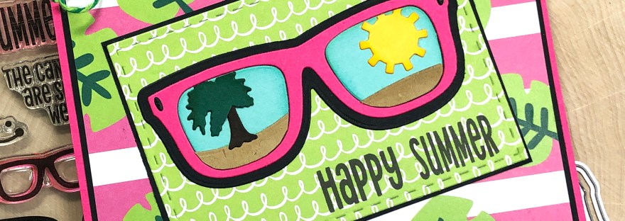 Card using Sunglasses2Stamp - The Stamps of Life