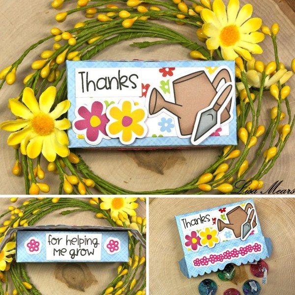 Mermaid Box Garden Lisa Mears Collage Logo