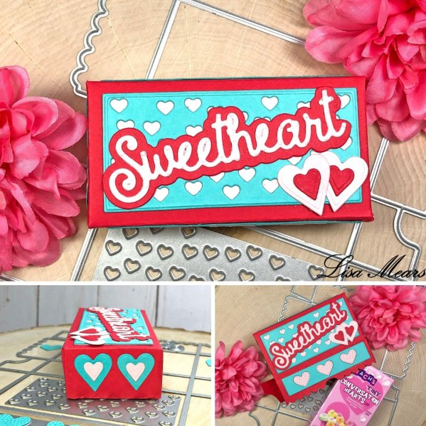 Scallop Mermaid Box - Valentine Theme