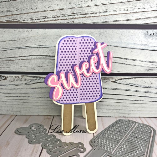 Popscicle Shaped Card
