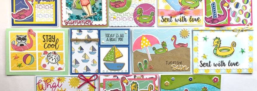 The Stamps of Life July 2020 Card Kit - 12 Cards 1 Kit