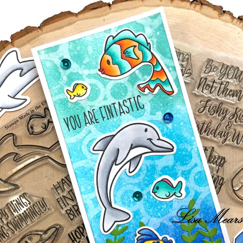 Under the Sea Slimline Card