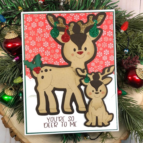 Reindeer Card