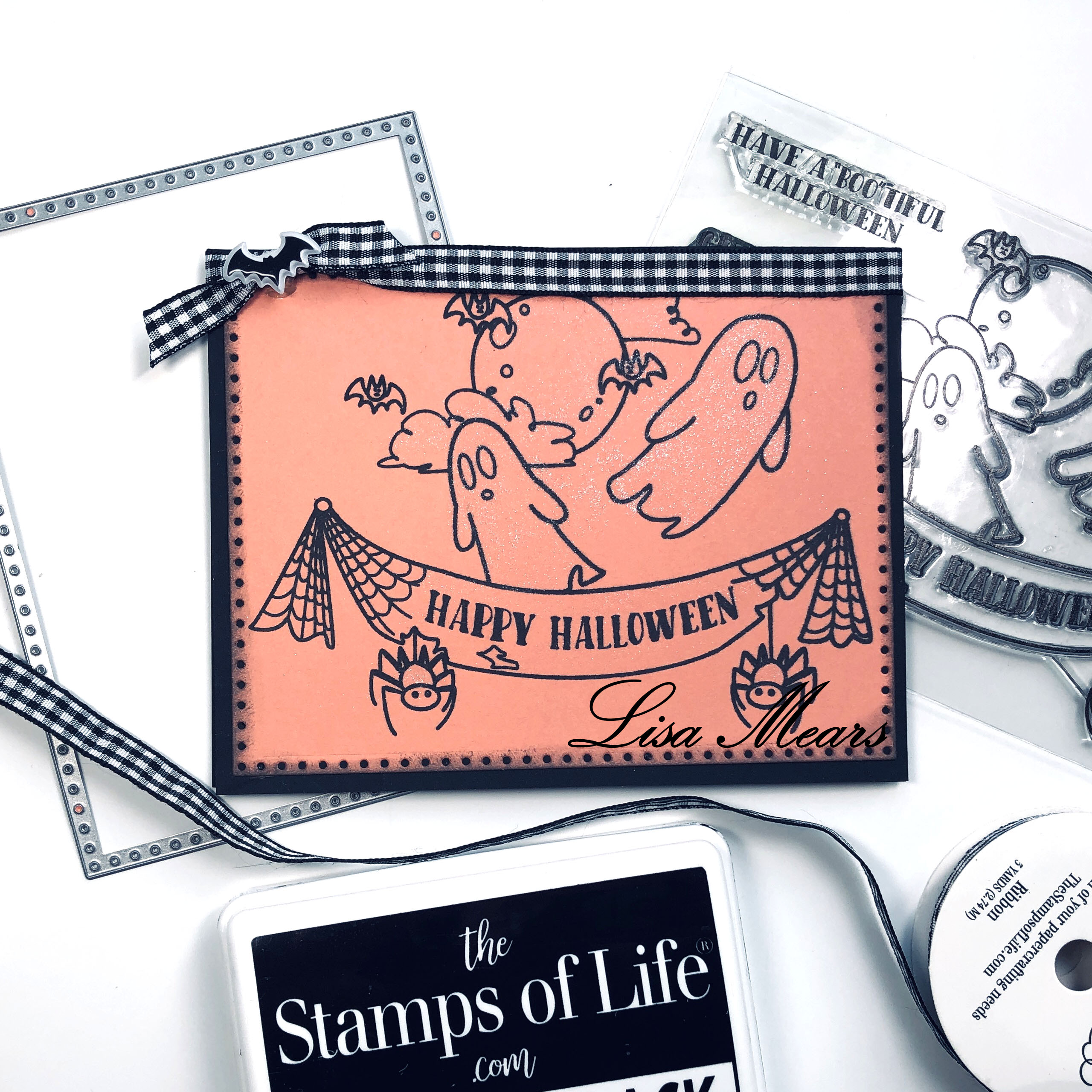 The Stamps of Life Halloween Kit 10 Cards 1 Kit