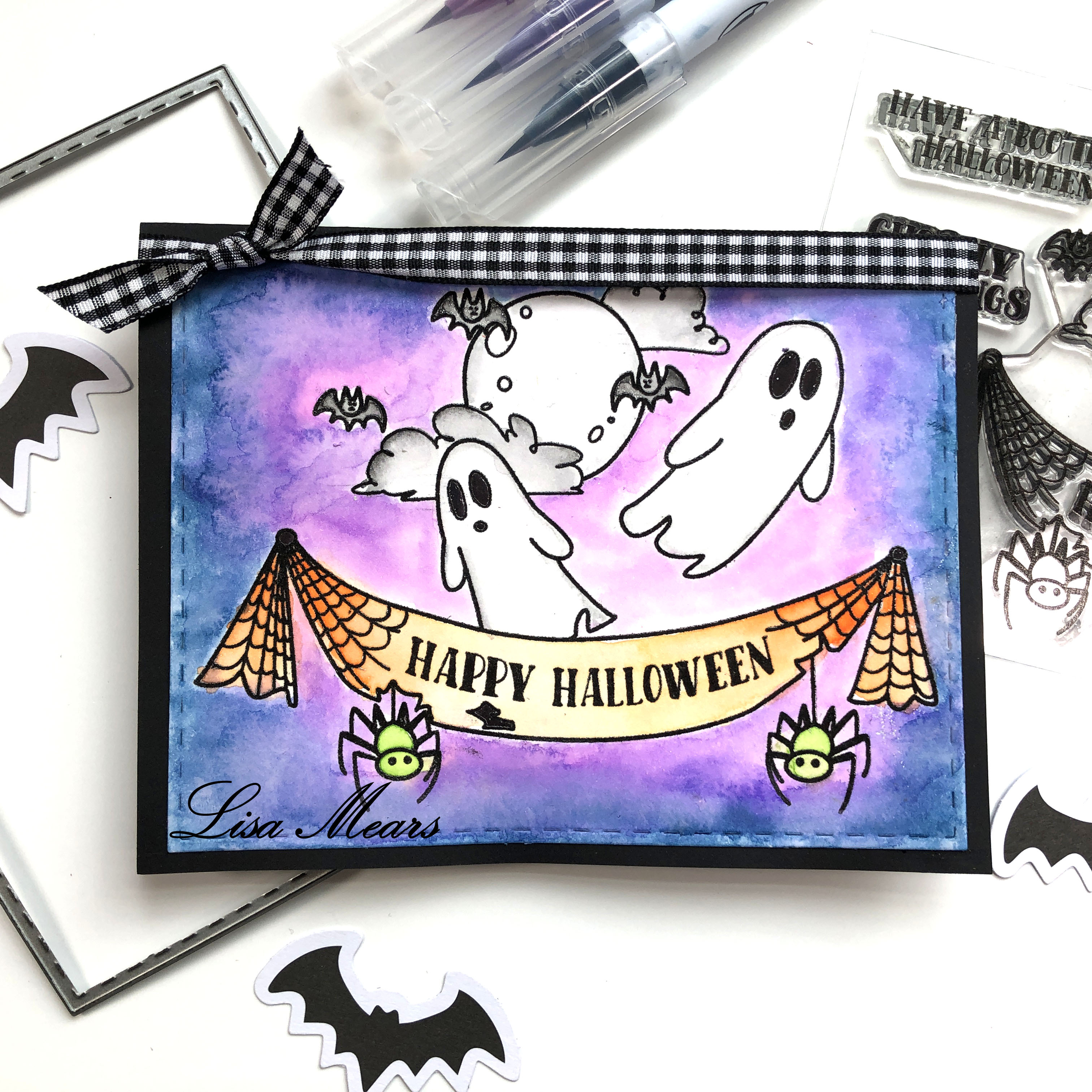 The Stamps of Life Halloween Kit 10 Cards 1 Kit