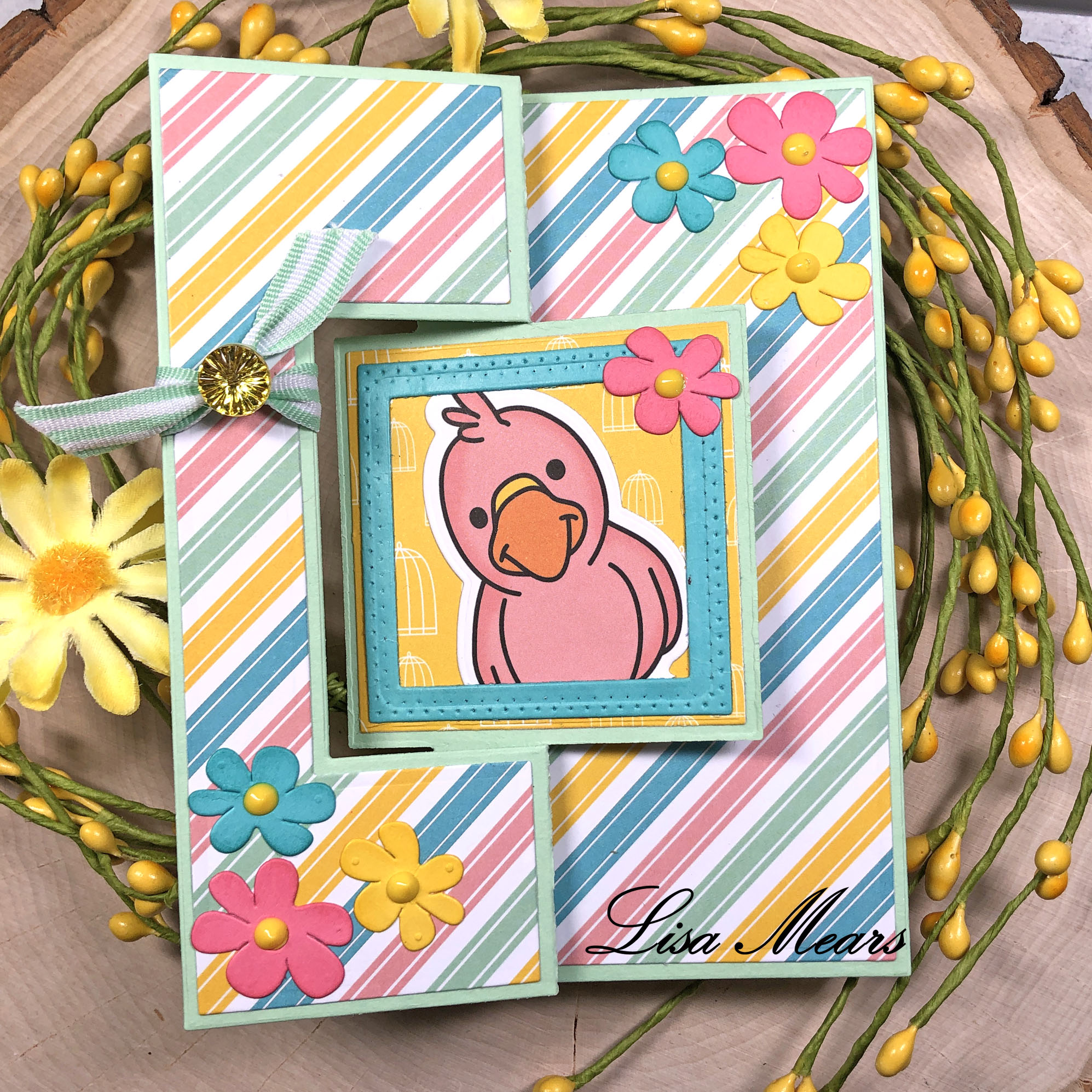 The Stamps of Life August Card Kit 10 Cards 1 Kit - Card 10