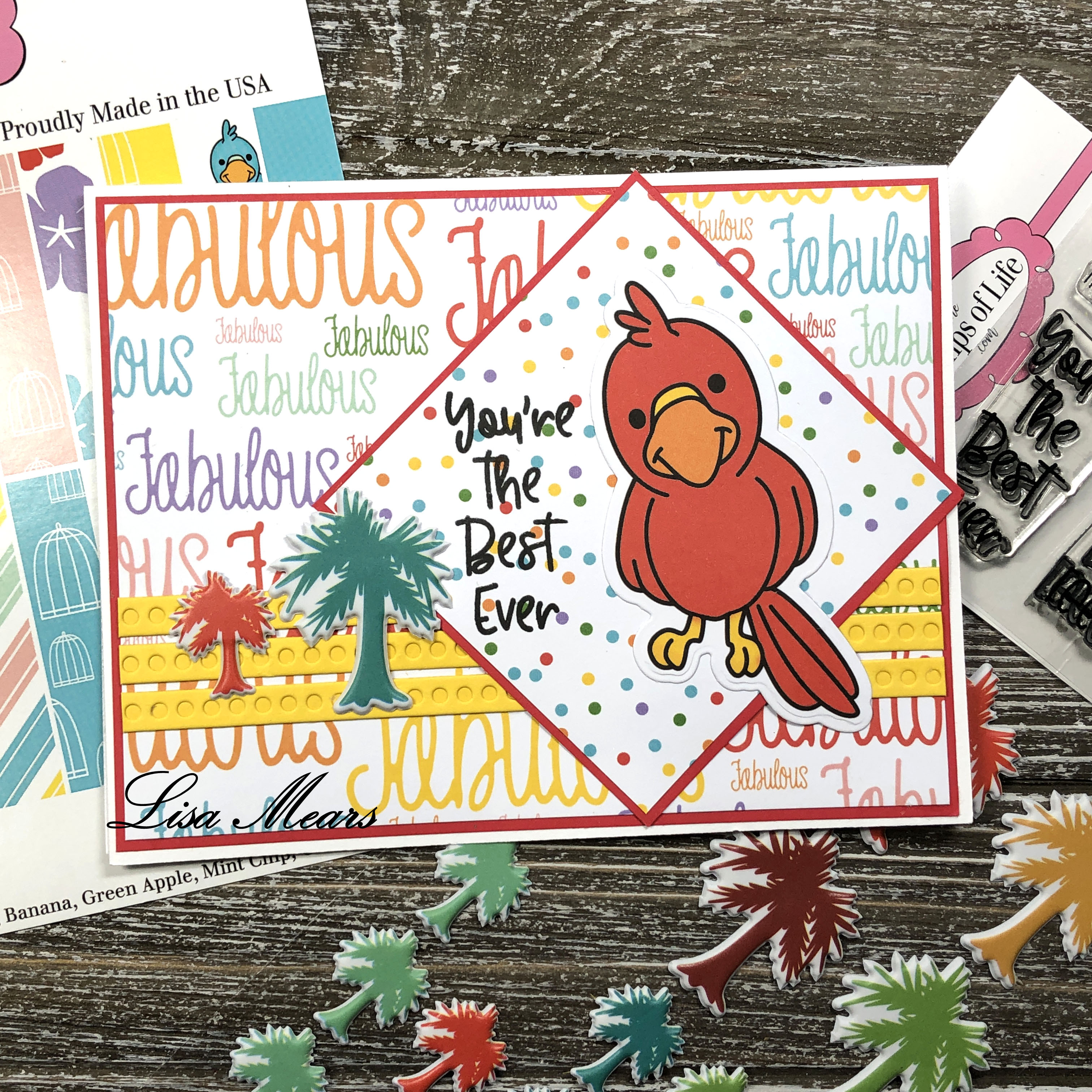 The Stamps of Life August Card Kit 10 Cards 1 Kit - Card 6