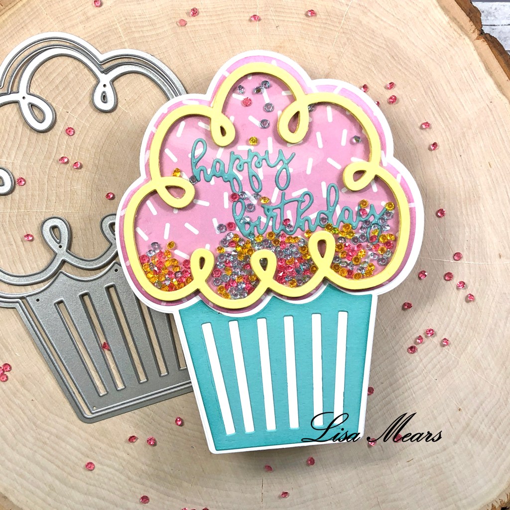 Cupcake Shaker Card