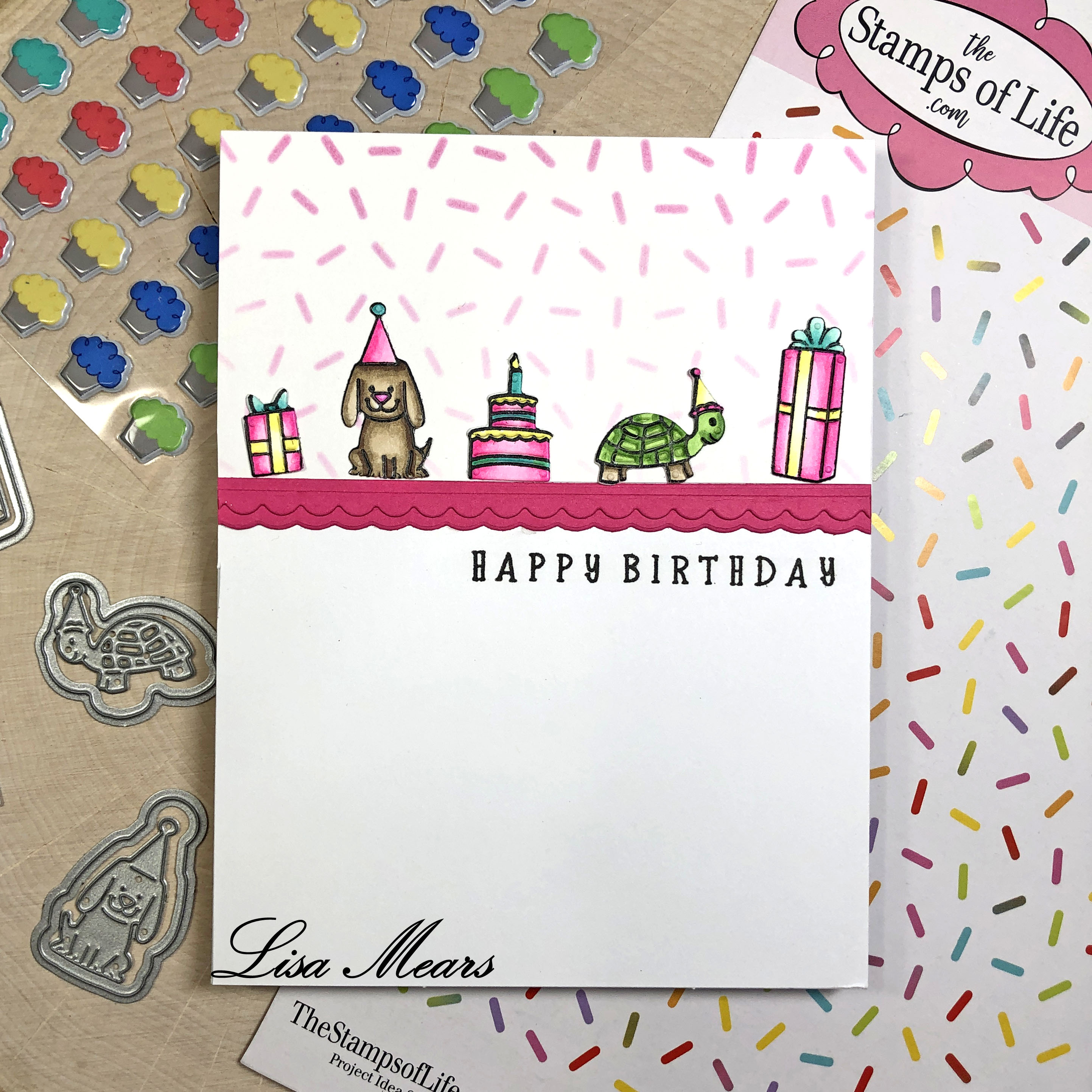 The Stamps of Life Birthday Kit - 13 Cards 1 Kit