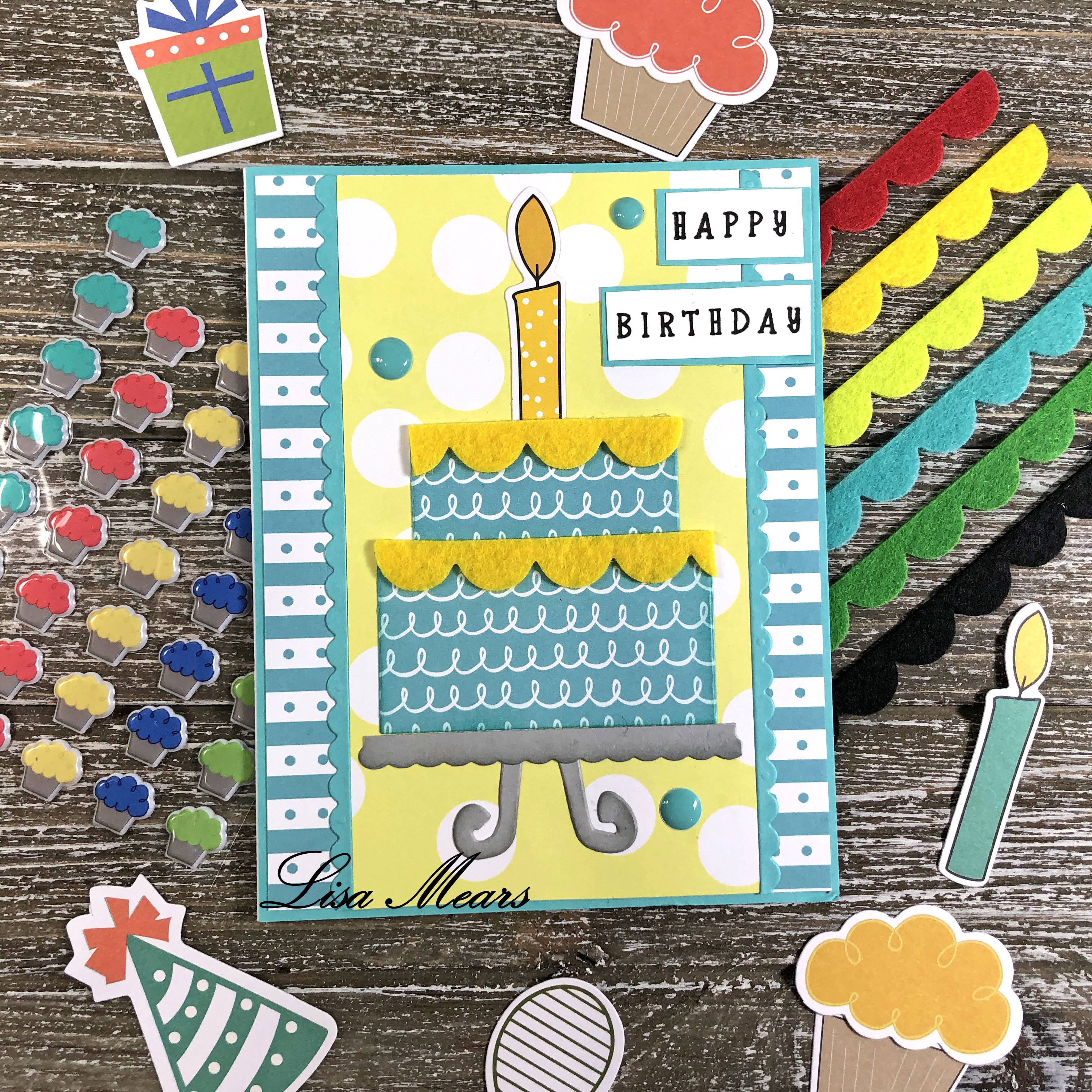 The Stamps of Life Birthday Kit - 13 Cards 1 Kit
