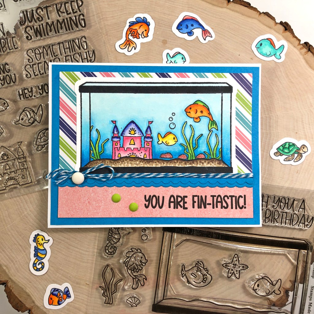 Fish Tank Handmade Card