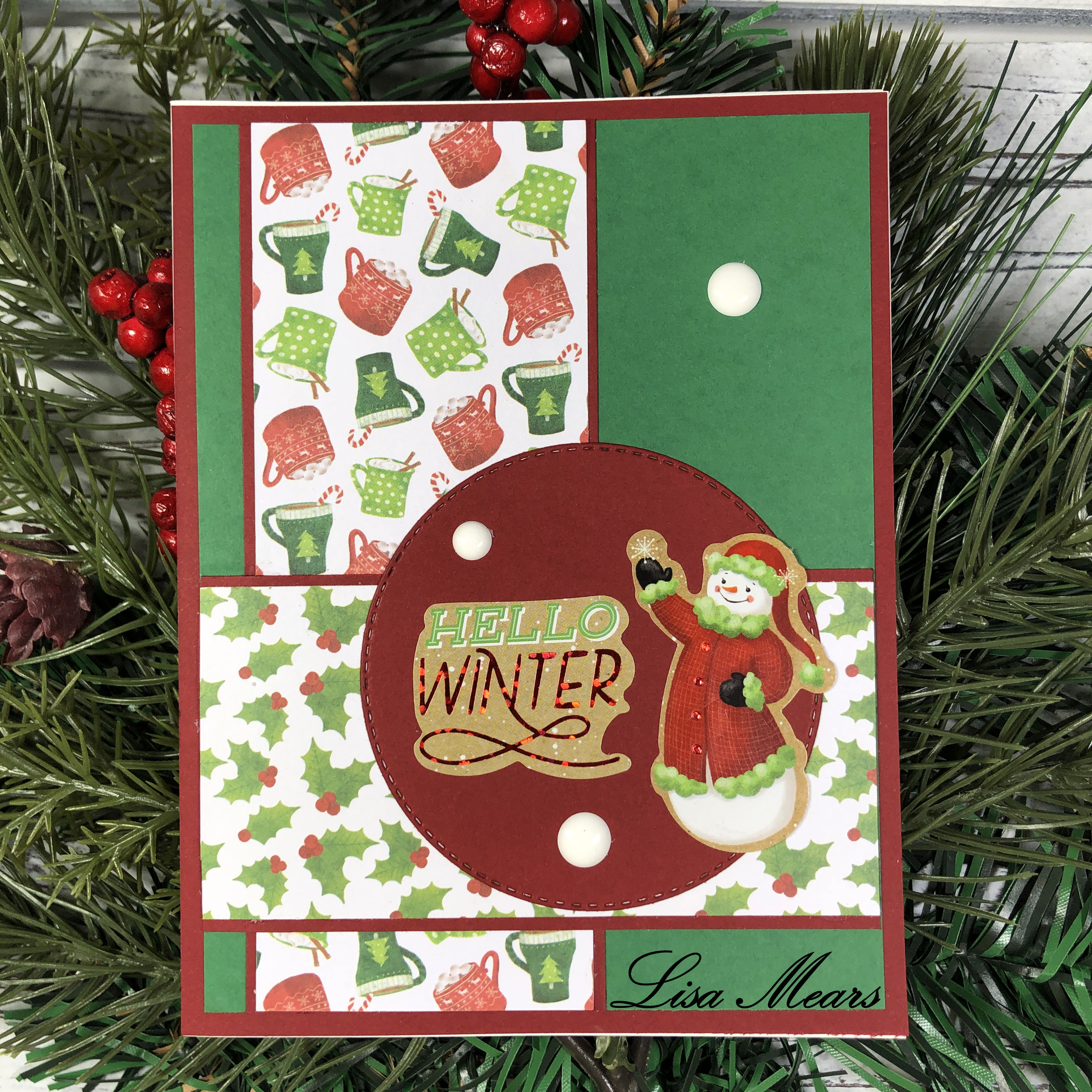 26 Christmas Cards | Michaels Recollections “Say Freeze” 6 x 6