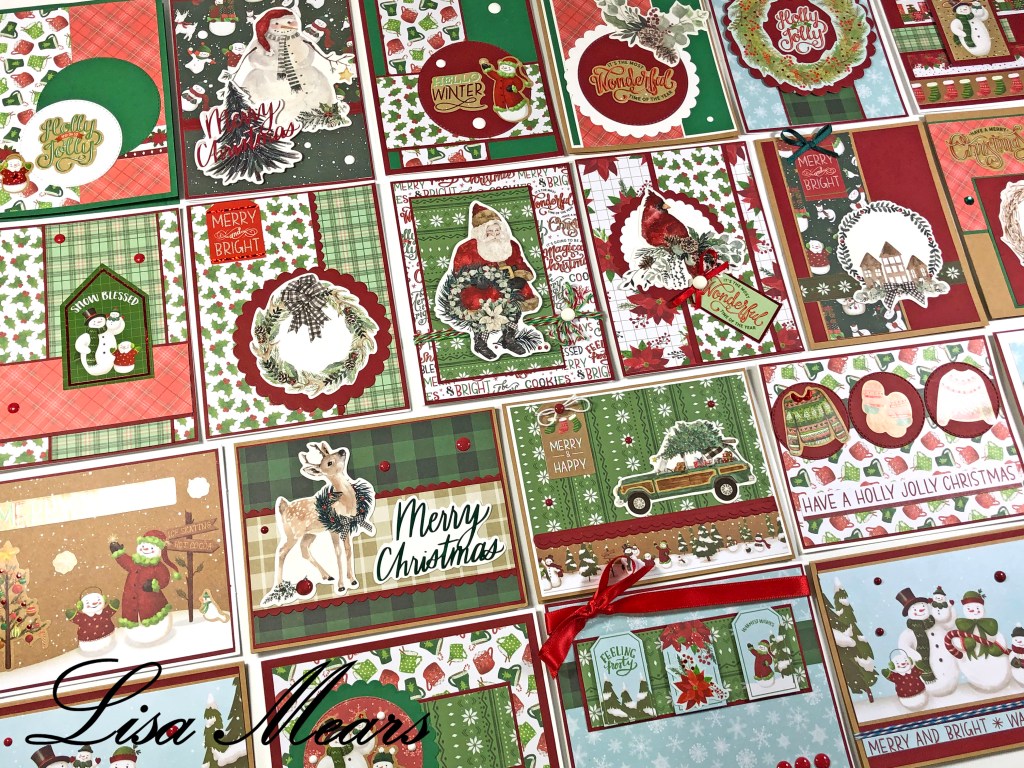 26 Christmas Cards with Recollections Say Freeze 6 x 6 Paper Pad