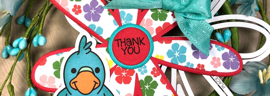 5 x 7 Flower Shaped Card