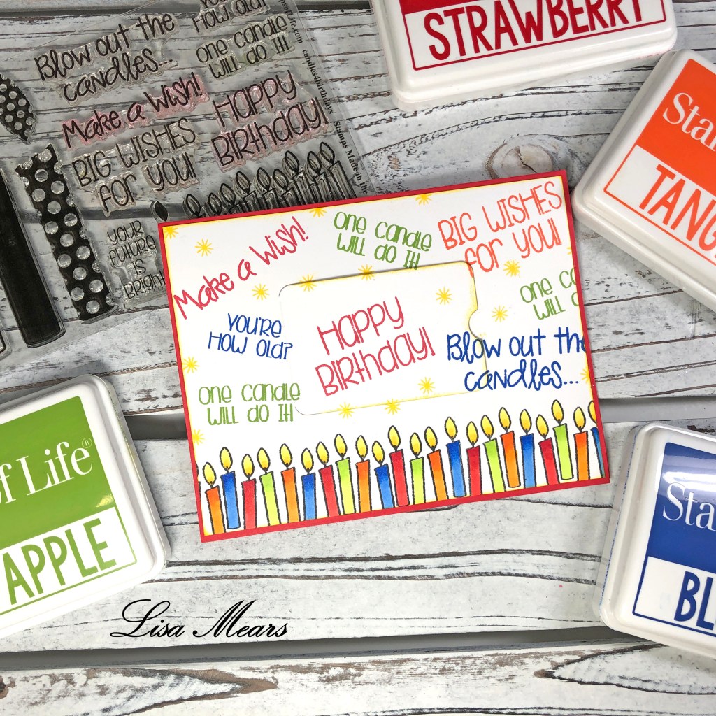 Peekaboo Rectangle Card