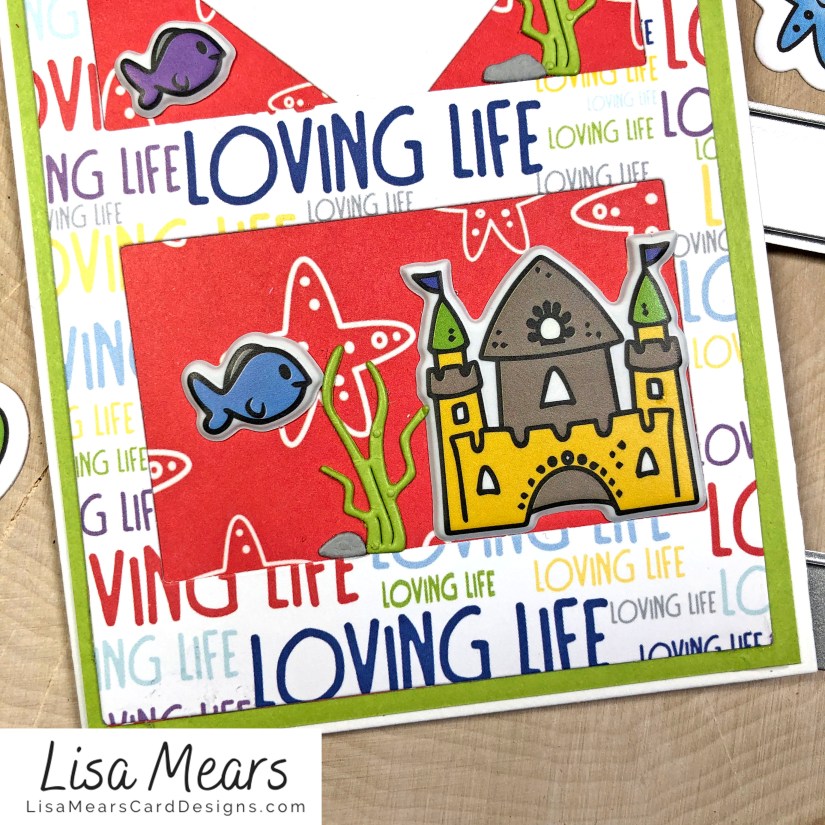 The Stamps of Life January 2021 Card Kit - Love Life - FishTank2Stamp _Card 10_bL
