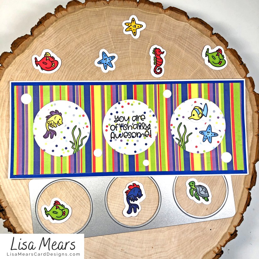 The Stamps of Life January 2021 Card Kit - Loving Life - FishTank2Stamp _Card 1L