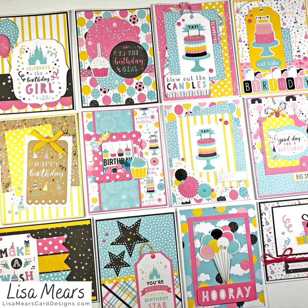 Echo Park Magical Birthday Girl - 12 Cards