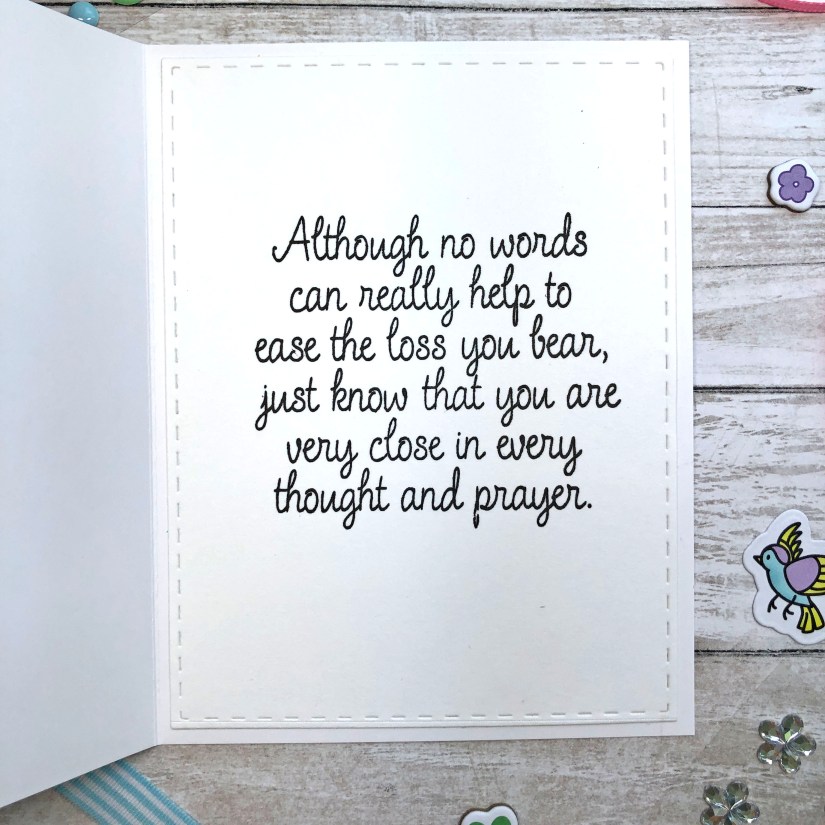 The Stamps of Life April 2021 Card Kit - Remember This - Birdbath2Stamp - 10 Cards 1 Kit