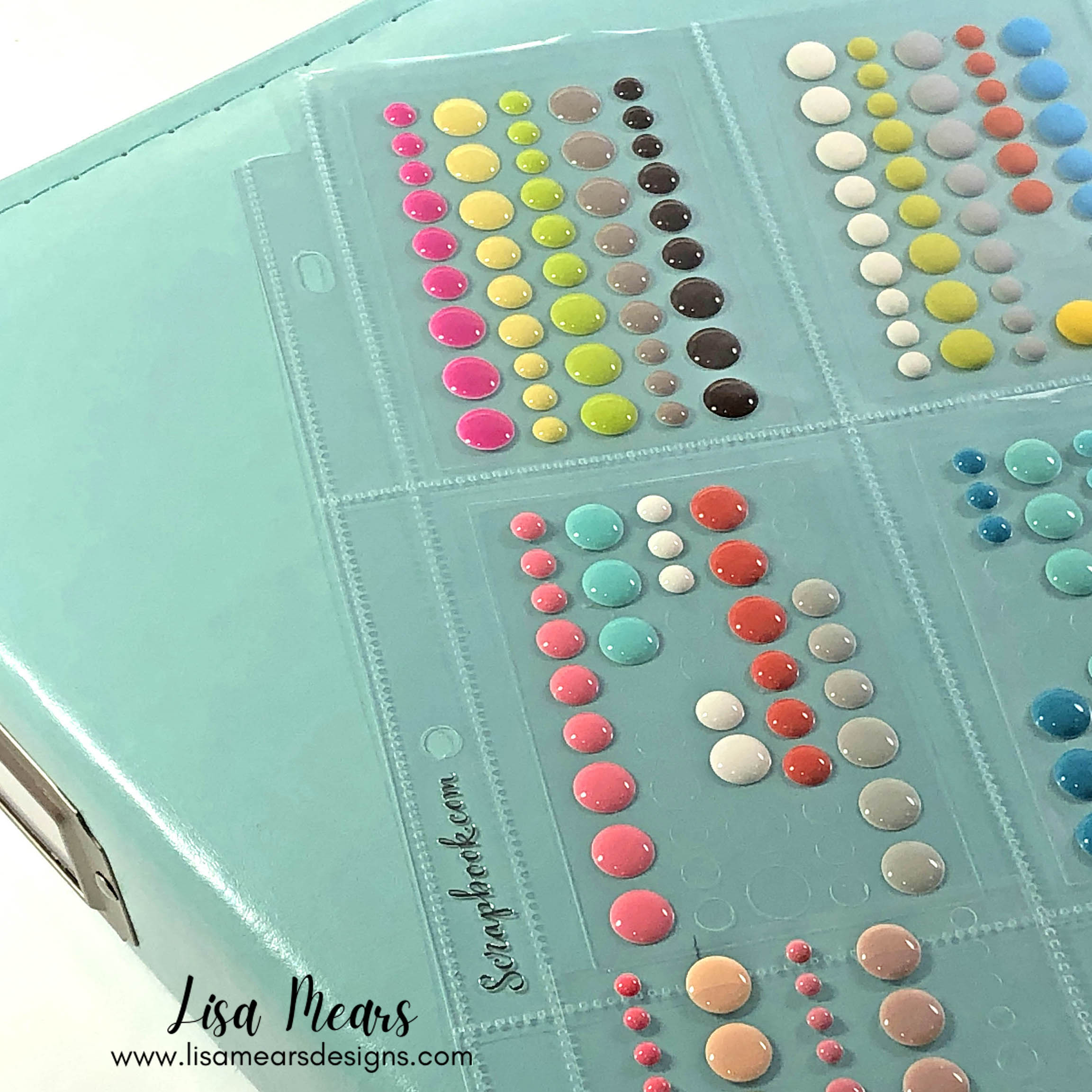 Album Storage for Stamps and Embellishments