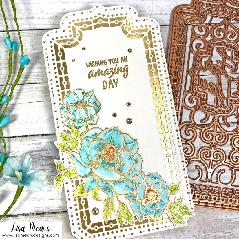 Spellbinders Small Die of the Month and Clear Stamp of the Month July 2021