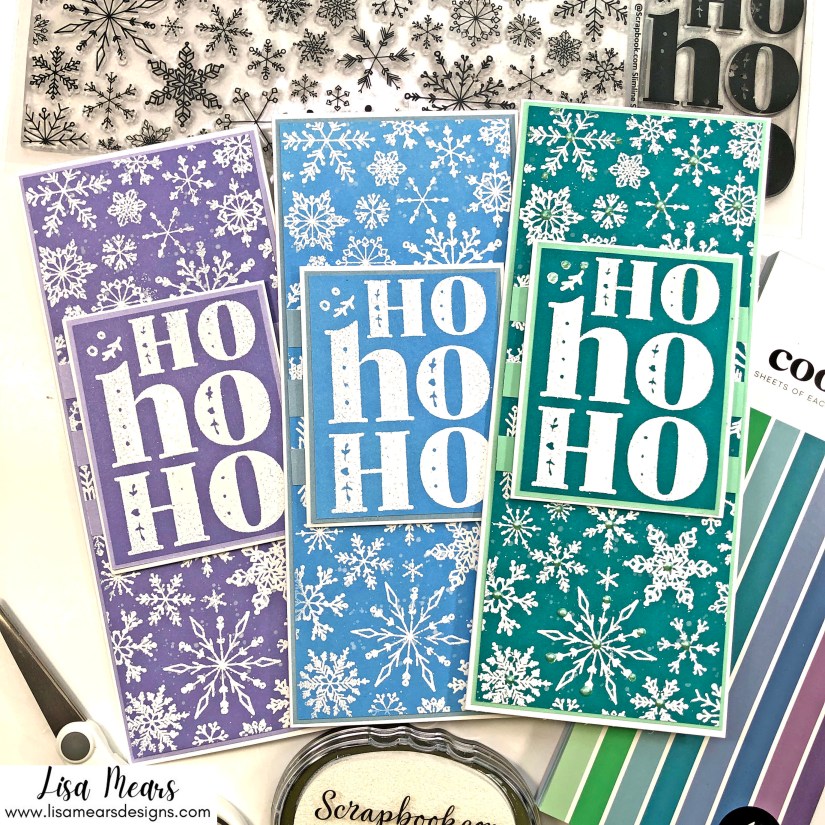 Christmas in July - Snowflake Cards - Scrapbook.com