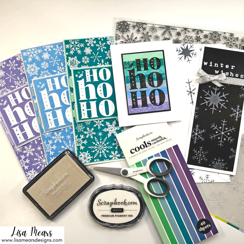 Christmas in July - Snowflake Cards - Scrapbook.com