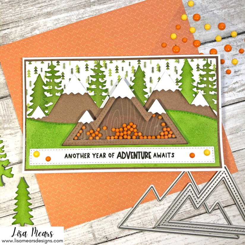 Queen & Co | Great Outdoors Shaker Kit | 10 Cards 1 Kit