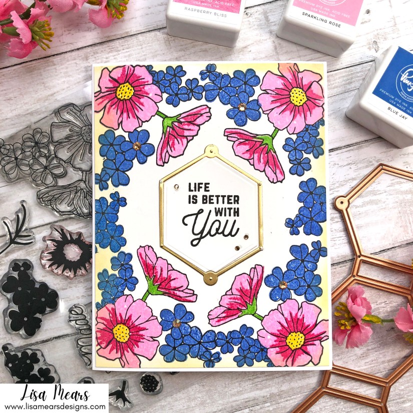 Spellbinders Small Die of the Month and Clear Stamp of the Month August 2021