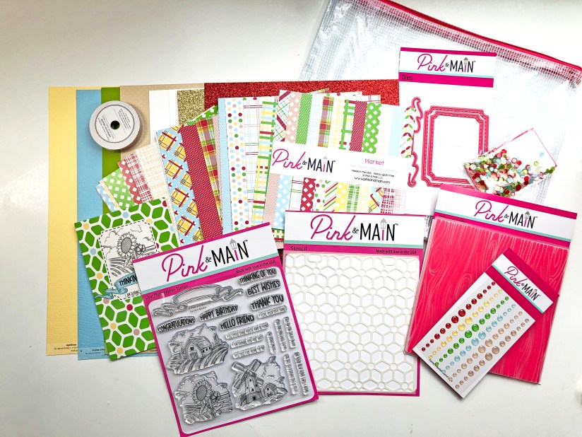 Pink and Main Crafty Courtyard Kit - July 2021