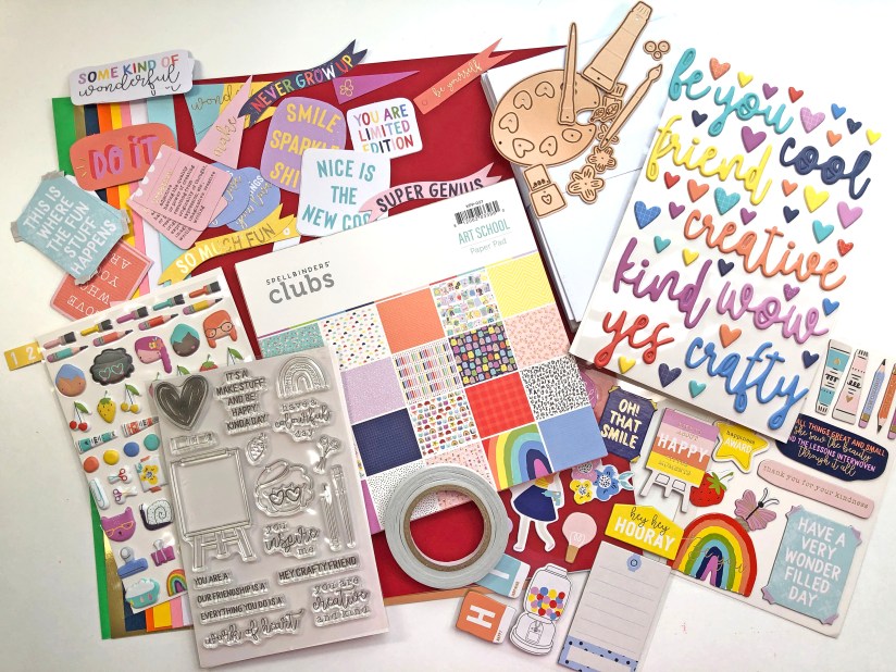 Spellbinders August 2021 Card Kit
