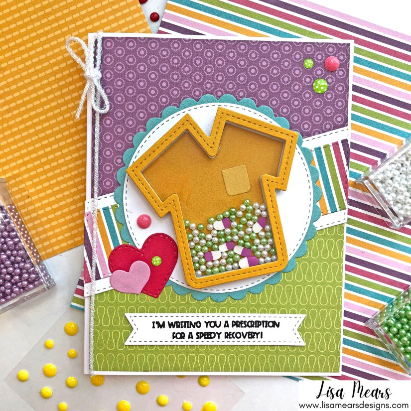 Queen &amp; Company Get Well Shaker Kit - 10 Cards 1 Kit