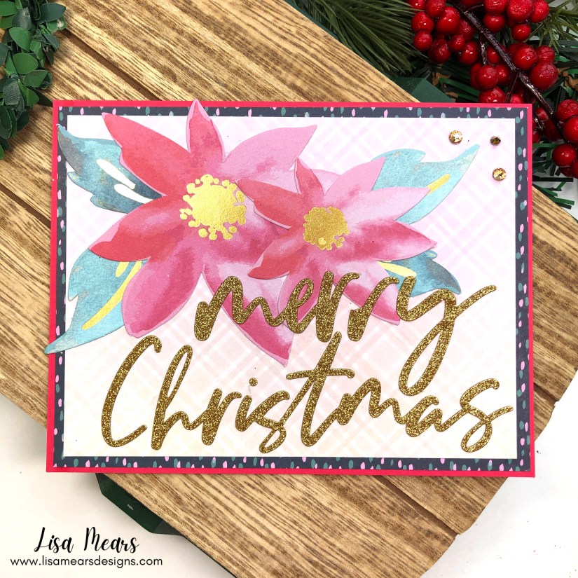 Lisa Mears Spellbinders All Aboard Christmas Kit - 20 Cards